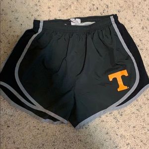 Gray Nike Tennessee shorts.